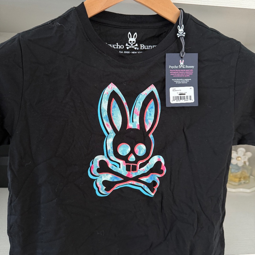 Psycho Bunny T Shirt 10/12 years old NEW